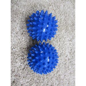 LOT OF 2 SPIKEY YOGA TRIGGER POINT EXERCISE BALLS